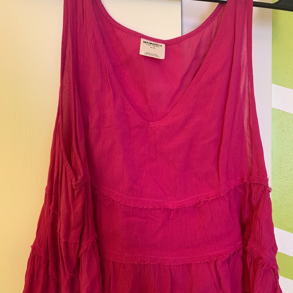 Free People Intimates Flowy Tank - fuchsia